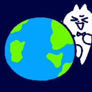 Sticker from 领结猫Cat 动态版 更多贴纸在 @riridoafflinks