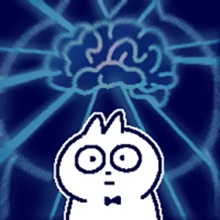 ⭐ emoji 领结猫 @Stickers_AChansp Telegram sticker 3 of 24