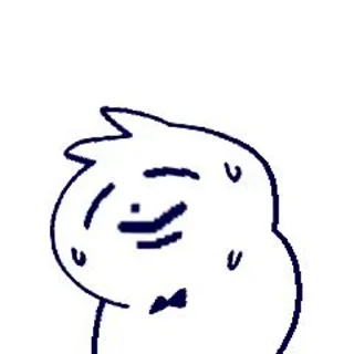 ⭐ emoji 领结猫 @Stickers_AChansp Telegram sticker 10 of 24