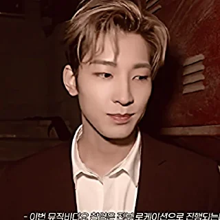 Sticker from Wonwoo Bittersweet M/V BEHIND THE SCENES @stikersvt