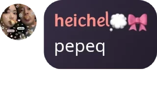 Sticker from fams kesayangan mami heichel👹 pack by @QuotLyBot