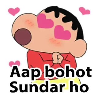 🤣 emoji Shinchan @harsh246 Telegram sticker 11 of 90