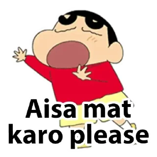 😂 emoji Shinchan @harsh246 Telegram sticker 5 of 90