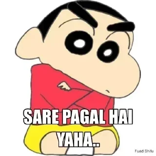 😈 emoji Shinchan @harsh246 Telegram sticker 21 of 90