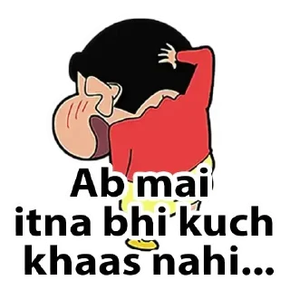 😂 emoji Shinchan @harsh246 Telegram sticker 10 of 90