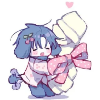 ❤ emoji our guild's idol | @skdneux Telegram sticker 18 of 54