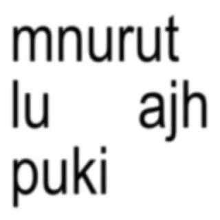 Sticker from punya biuy 😪
