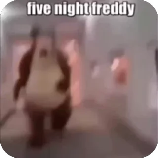 Sticker from Five nights at Freddy