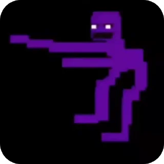 Sticker from Five nights at Freddy