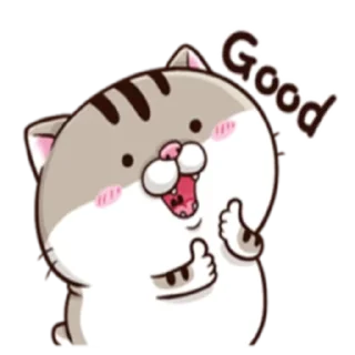 👏 emoji Ami fat cat Telegram sticker 11 of 39