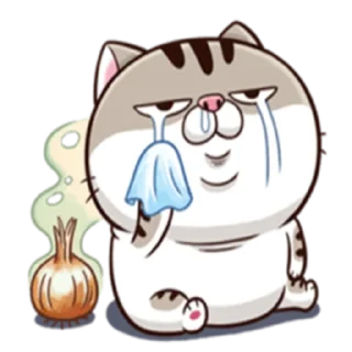 😭 emoji Ami fat cat Telegram sticker 19 of 39
