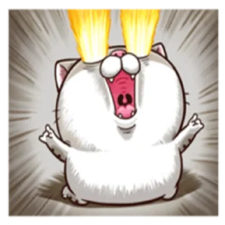 😎 emoji Ami fat cat Telegram sticker 10 of 39