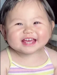 🤣 emoji 🥰เด็กน้อยน่ารัก👸 (@sticker_thailand) (@nenkay_official) Telegram sticker 9 of 44