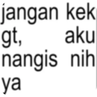 Sticker from stiker frinses @parzkminjuu