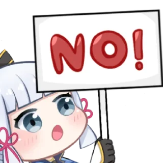 Sticker from Kamisato Ayaka