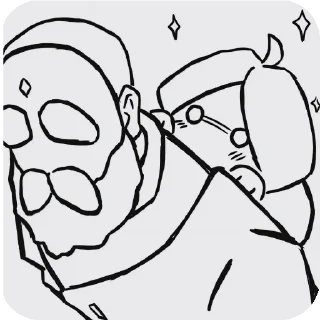🐦 emoji Стикеры с дедом Telegram sticker 13 of 33