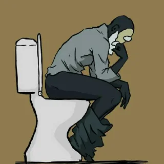 🤔 emoji Стикеры с дедом Telegram sticker 3 of 33