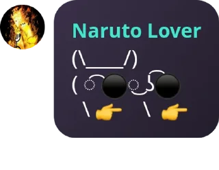 🤔 emoji Naruto's sticker pack (@Mikasa_Ackr_bot) Telegram sticker 10 of 120