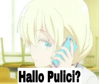 Sticker from Asobi Asobase!