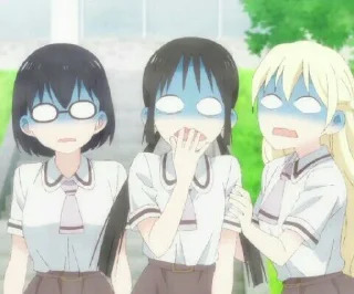 Sticker from Asobi Asobase!