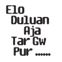 Sticker from KATA KATA TIDAK BIJAK dok.1