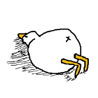 Sticker from 一年四季吃烤鴨 @taiwanesestickers