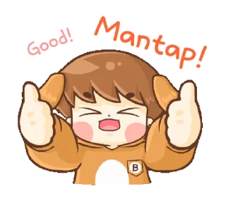 👍 emoji [INA] Baby "B" || @xxyuji Telegram sticker 3 of 48