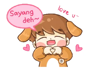 🥰 emoji [INA] Baby "B" || @xxyuji Telegram sticker 8 of 48