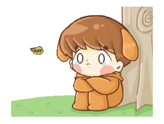 😟 emoji [INA] Baby "B" || @xxyuji Telegram sticker 20 of 48