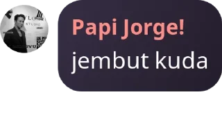 👩‍❤️‍💋‍👩 emoji Papi Jorge! pack by @QuotLyBot Telegram sticker 6 of 13