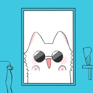 Sticker from @curses_k1ng Catoru Gojo Pack