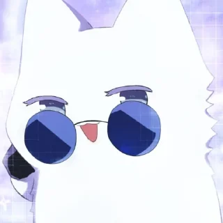 💮 emoji @curses_k1ng Catoru Gojo Pack Telegram sticker 21 of 48