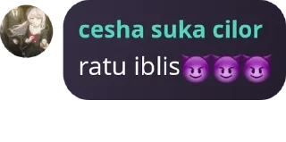 😈 emoji fams sayang mami sabiru🥰 pack by @QuotLyBot Telegram sticker 10 of 120