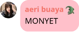 Sticker from si anjing
