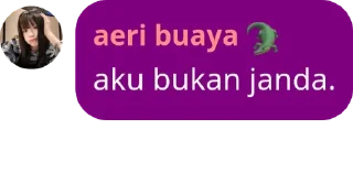 Sticker from si anjing