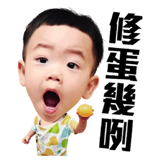 👦 emoji 蔡桃貴陪你一起過新年 @taiwanesestickers Telegram sticker 17 of 40