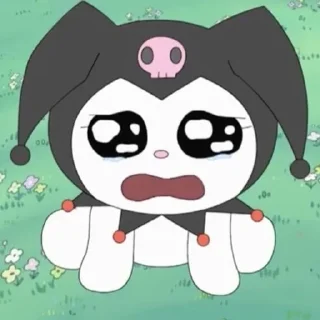 🥺 emoji @go_owon mood as kuromi pack by @QuotLyBot Telegram sticker 23 of 48