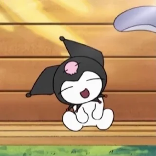 ☺️ emoji @go_owon mood as kuromi pack by @QuotLyBot Telegram sticker 12 of 48