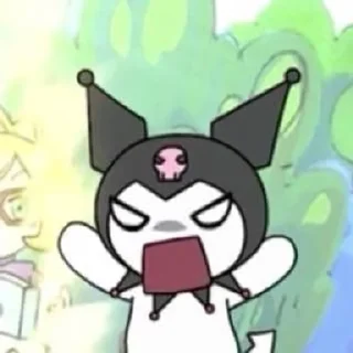 🤬 emoji @go_owon mood as kuromi pack by @QuotLyBot Telegram sticker 14 of 48