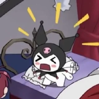 😣 emoji @go_owon mood as kuromi pack by @QuotLyBot Telegram sticker 21 of 48