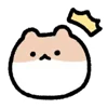 ⭐ emoji 動く！まちょハムの絵文字 @moe_sticker_bot Telegram sticker 9 of 40