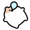 ⭐ emoji 動く！まちょハムの絵文字 @moe_sticker_bot Telegram sticker 11 of 40