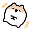 ⭐ emoji 動く！まちょハムの絵文字 @moe_sticker_bot Telegram sticker 10 of 40