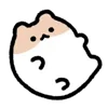 ⭐ emoji 動く！まちょハムの絵文字 @moe_sticker_bot Telegram sticker 21 of 40