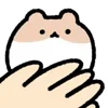 ⭐ emoji 動く！まちょハムの絵文字 @moe_sticker_bot Telegram sticker 4 of 40