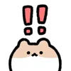 ⭐ emoji 動く！まちょハムの絵文字 @moe_sticker_bot Telegram sticker 6 of 40