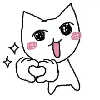 🐱 emoji 𝘀𝐩ꪖ𝖗ӄ𝐥ɛ's kang pack Telegram sticker 16 of 84