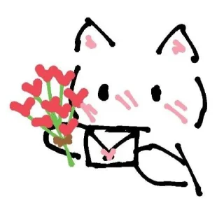 🐱 emoji 𝘀𝐩ꪖ𝖗ӄ𝐥ɛ's kang pack Telegram sticker 13 of 84
