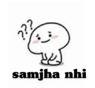 🤔 emoji 亗 𝚄𝚁𝚂 Harsh Raj Gupta亗s kang pack Telegram sticker 20 of 92