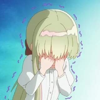 😓 emoji @HD_Stickers 白聖女と黒牧師 P4 Telegram sticker 6 of 50